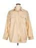 Future Collective Tan 3/4 Sleeve Button-Down Shirt Size XL - photo 1