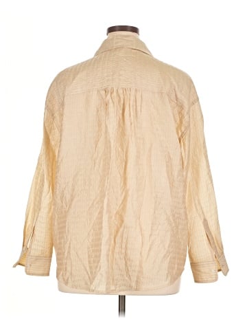 Future Collective 3/4 Sleeve Button-Down Shirt (view 2)
