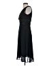 Connected Apparel Solid Black Cocktail Dress Size 4 (petite) - photo 5