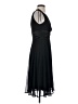Connected Apparel Solid Black Cocktail Dress Size 4 (petite) - photo 4