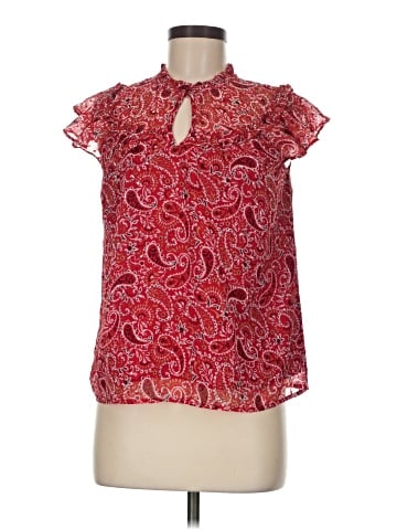 Ann Taylor LOFT Short Sleeve Blouse (view 1)