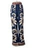 FARM Rio Floral Blue Casual Pants Size S - photo 1