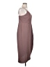 Lulus 100% Polyester Solid Brown Casual Dress Size 1X - photo 4