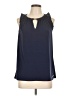 MICHAEL Michael Kors Blue Sleeveless Blouse Size L - photo 1