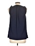 MICHAEL Michael Kors Blue Sleeveless Blouse Size L - photo 2