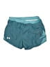 Under Armour 100% Polyester Teal Athletic Shorts Size S - photo 1