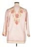 Unbranded Pink 3/4 Sleeve Blouse Size XL - photo 2