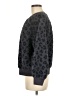 Old Navy 100% Polyester Animal Print Black Pullover Sweater Size L - photo 5