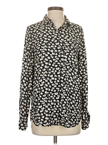 Ganni Long Sleeve Blouse (view 1)