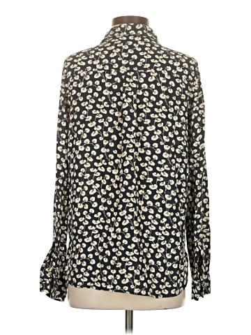 Ganni Long Sleeve Blouse (view 2)