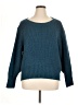 Parker Solid Teal Pullover Sweater Size M - photo 1