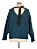 Parker Solid Teal Pullover Sweater Size M - photo 2