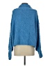 Free People 100% Nylon Solid Blue Pullover Sweater Size S - photo 2