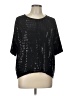 Assorted Brands Black Short Sleeve Top Size L (estimated) - photo 1