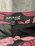 Solemio Floral Burgundy Shorts Size L - photo 4