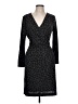 Ann Taylor Animal Print Gray Cocktail Dress Size L - photo 1