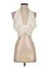 Bershka Ivory Sleeveless Blouse Size S - photo 1