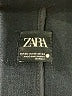 Zara 100% Polyester Blue Black Coat Size XS - photo 6