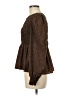Love Sadie 100% Polyester Brown Long Sleeve Blouse Size M - photo 5