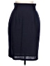 Casual Corner 100% Polyester Solid Blue Formal Skirt Size 12 - photo 1