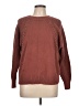 Simply Vera Vera Wang Solid Brown Pullover Sweater Size L - photo 1