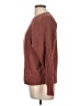 Simply Vera Vera Wang Solid Brown Pullover Sweater Size L - photo 5