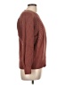 Simply Vera Vera Wang Solid Brown Pullover Sweater Size L - photo 4