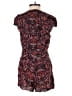 Kimchi Blue 100% Rayon Paisley Burgundy Romper Size 2 - photo 2