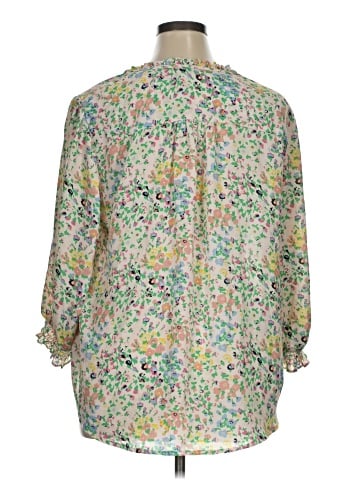 Carolina Belle 3/4 Sleeve Blouse (view 2)