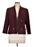 Le Suit 100% Polyester Burgundy Blazer Size 12 (petite) - photo 1
