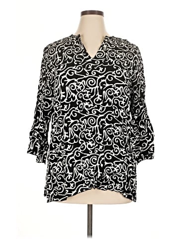 Very Vineyard Long Sleeve Blouse (view 1)