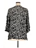 Very Vineyard 100% Rayon Black Long Sleeve Blouse Size 1X - photo 2