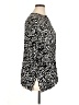Very Vineyard 100% Rayon Black Long Sleeve Blouse Size 1X - photo 4