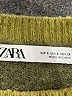 Zara Color Block Green Pullover Sweater Size S - photo 7