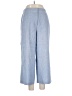 Halogen Blue Linen Pants Size 12 - photo 1