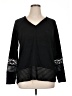 Daytrip Black Long Sleeve Top Size XL - photo 1