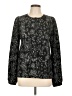 Ann Taylor LOFT Black Long Sleeve Blouse Size L - photo 1