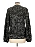 Ann Taylor LOFT Black Long Sleeve Blouse Size L - photo 2