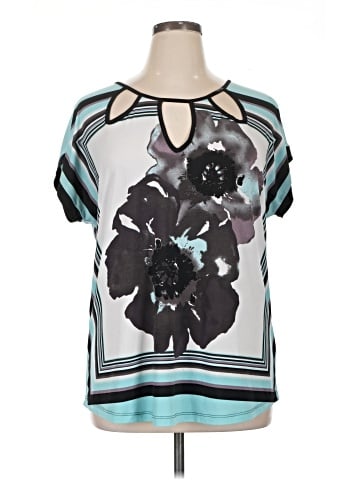 Lavish Short Sleeve Blouse (view 1)