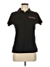 Harriton 100% Polyester Black Short Sleeve Polo Size M - photo 1