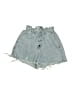 Zara Blue Denim Shorts Size 4 - photo 1