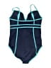 SPANX Graphic Blue One Piece Swimsuit Size 16 - photo 2