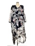 Vero Moda Print Gray Casual Dress Size 18 - photo 1