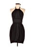 Thread Social Solid Black Cocktail Dress Size 2 - photo 1