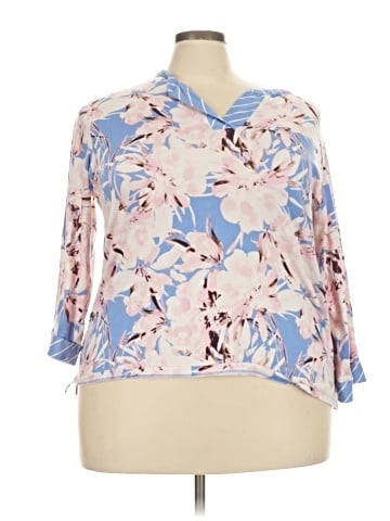 Flora Nikrooz 3/4 Sleeve Blouse (view 1)