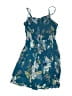 Angie 100% Rayon Tropical Blue Dress Size S (kids) - photo 1