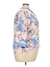 Flora Nikrooz Floral Blue 3/4 Sleeve Blouse Size XXL - photo 4
