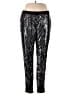 Shein Curve 100% Polyester Metallic Silver Casual Pants Size 18 Plus (3) - photo 1