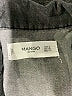 Mango 100% Cotton Gray Denim Jacket Size XS - photo 6
