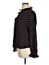 Ann Taylor 100% Polyester Black Long Sleeve Blouse Size XL - photo 5